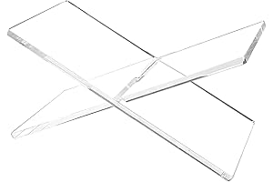Clear Cookbook Stand for Display