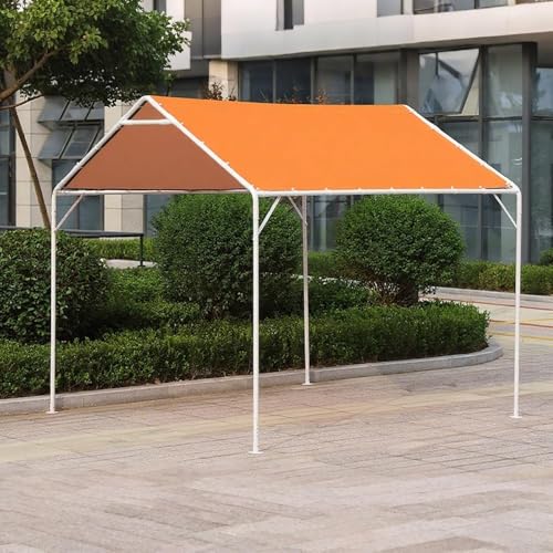 LumoLight�ԌɃe���g �K���[�W�e���g ��^ ��3/4/6m �p�C�v UPF50+���O���J�b�g&�h�J �|��PE�f�� �J�[�|�[�g �y�����ԗp ���� �q�� ���[ ���u �X�`�[�� ��� ���ݑq�� (�I�����W,3x3x2.8m) [���s�A���i]