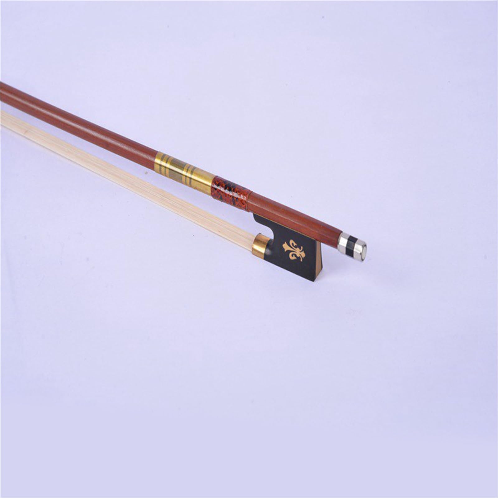 Smyczek Skrzypiec Łuk do skrzypiec Łuk z drewna brazylijskiego Łuk do altówki Pręt do smyczka Łuk z końskiego włosia(Viola bow)