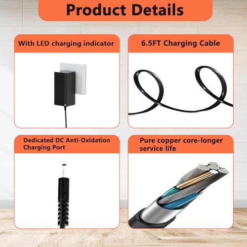Image of 29.4V Charger for Razor Hoverboard Compatible with Razor Hovertrax 1.5 15156208 1515608 15156252 Hover trax Prizma 15156257 15156239 15156297 15174101 Power Adapter Cord