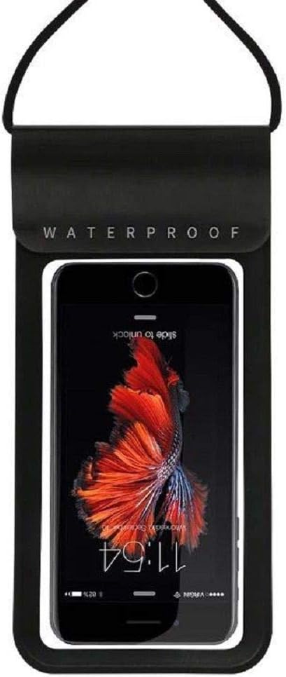 Waterproof Submersible Cover Beach Pool Kayak Diving Swimming Fishing for Yota YotaPhone 2 - Black