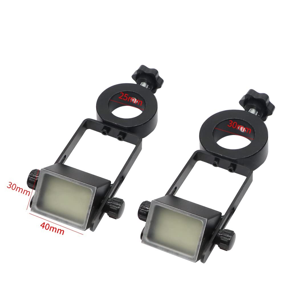 Iluminadores de microscopio Ajustable 60 LED Difusor PVC Iluminador cuadrado Visión lateral industrial for estéreo Lámpara luz 25/32 mm diámetro Repuestos para microscopios de laboratorio
