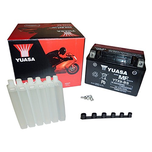 YUASA BATERIA YTX9-BS AGM abierto - con paquete de ácido