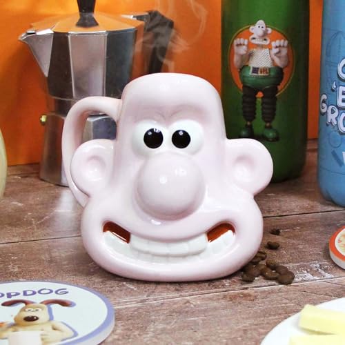 Taza moldeada Wallace & Gromit con caja miniatura 6