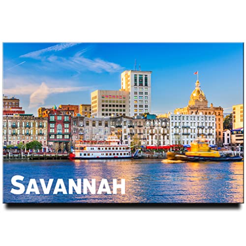 Savannah Fridge Magnet Georgia Travel Souvenir