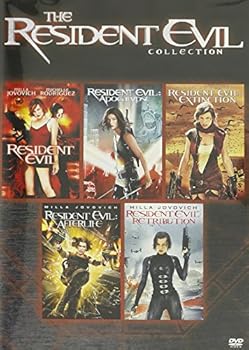 DVD The Resident Evil Collection (Resident Evil / Resident Evil: Apocalypse / Resident Evil: Extinction / Resident Evil: Afterlife / Resident Evil: Retribution) [Import] Book