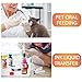 10mL Syringe for Liquid, Food, Oral, Scientific Labs, Measurement, Dispensing, Press-In Adapter, Craft, Big Tip with Cap- 3 Pack 10ml Syringes with tsp & mL Measurement