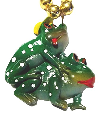 Leap Frog Love Mardi Gras Beads Necklace Party Favor