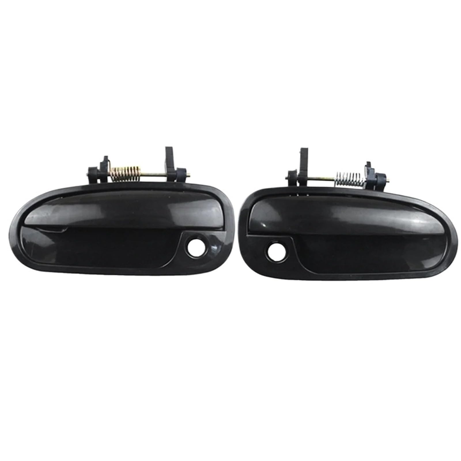 Khqdnh Car Exterior Handles for Civic for EK3 1996-2000 2pcs Car Outside Exterior Front Rear Door Handle Side Door Handle(2PCS Front Door)