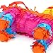 Pinatas for Birthday - 2-Piece Set Donkey Mini Pinata Mexican Decorations - Colorful Fiesta Supplies for Kids - Ideal for Themed Horse Party