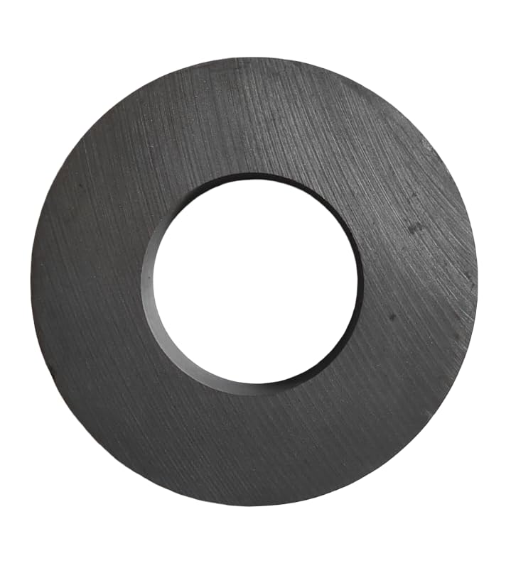 Ferrite Ring Magnet, Y25 Grade, Black, 120x60x20mm, Industrial Strength Magnetic Ring-picture-48
