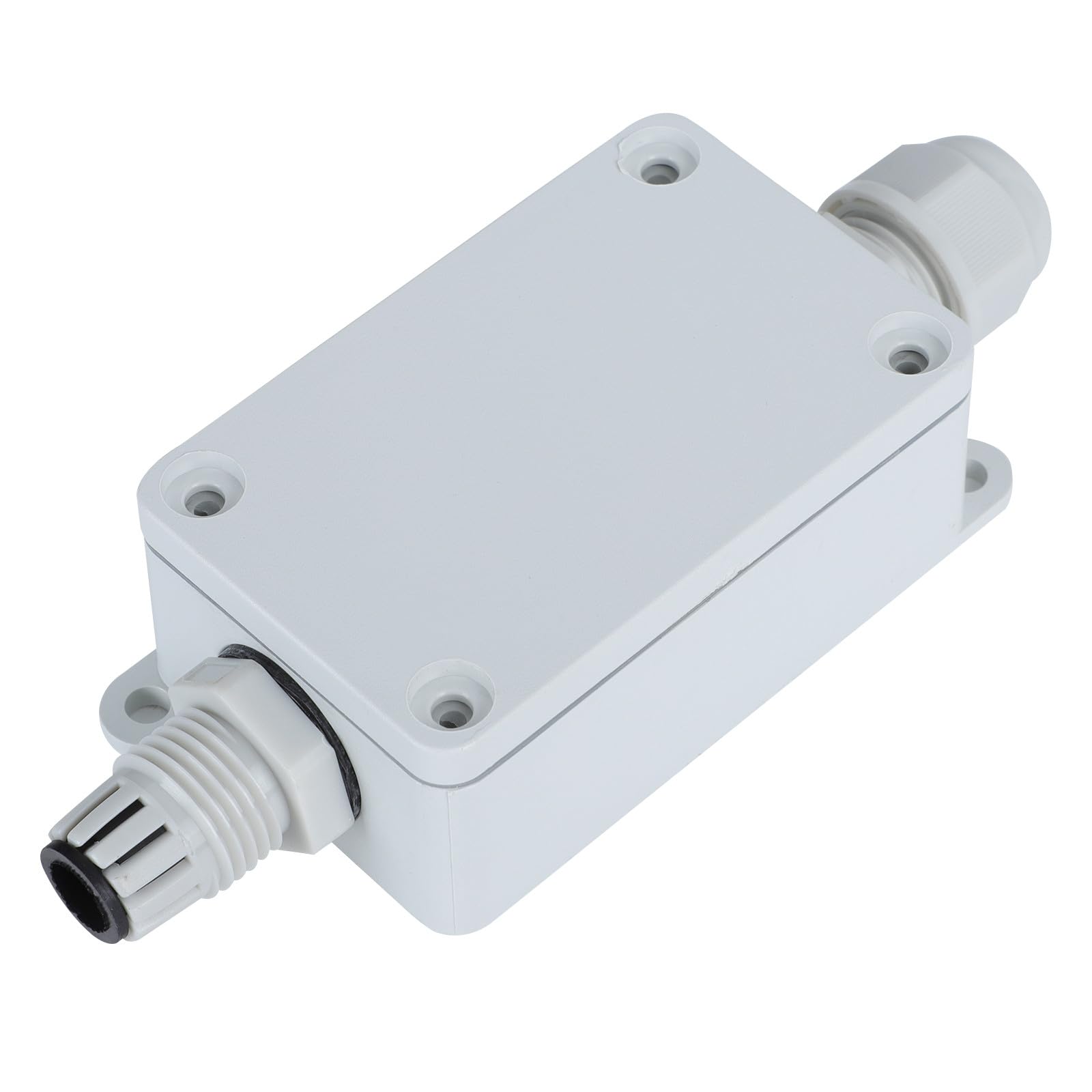 Uonlytech 2pcs Box Cord Holder for Ethernet Cable Power Wire Box Outdoor Water Splash-image-16