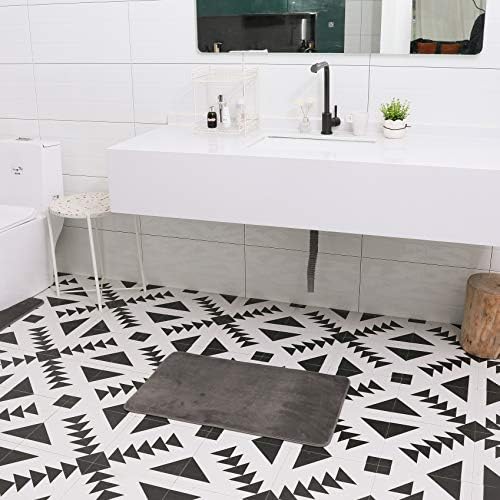 Memory Foam Bathroom Mats Set - 3 Pieces - Ultra Soft Non Slip Back and Absorbent Microfiber Bathroom Rug - Includes 20"x24"U-Shaped Toilet - 24"x16" Shower and 32"x20" Bath - Gray - Machine Washable