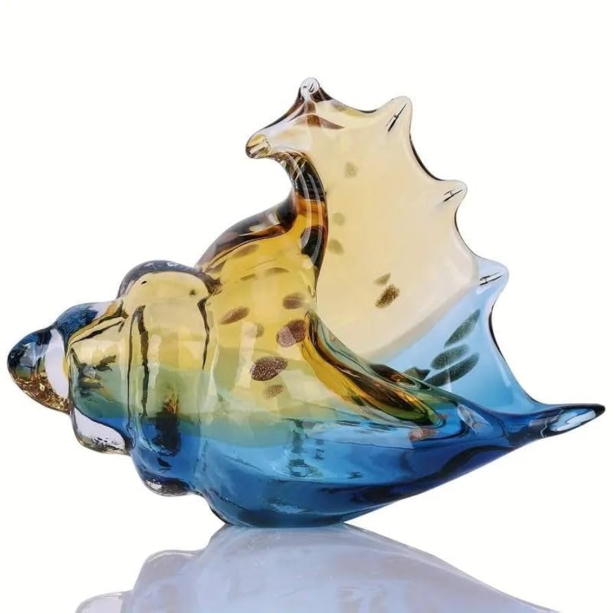 Amazon.co.jp: [Rebirth]置物 巻貝 シェル 貝 オブジェ グラス