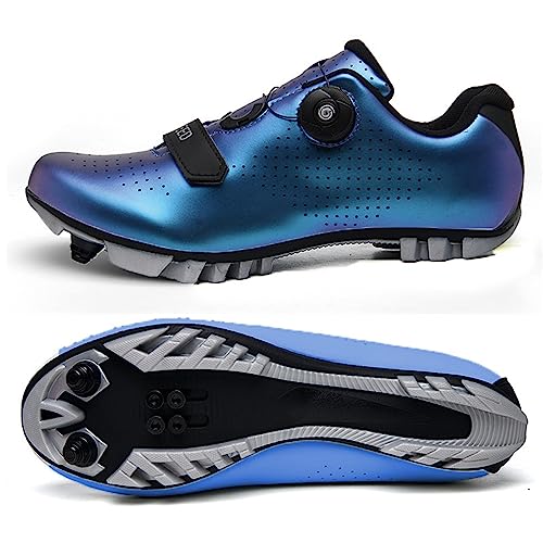 Hixingo Zapatilla de Ciclismo Hombre, Zapatos Bicicleta de Montaña Exterior MTB Compatibles con SPD Lock System, Zapatillas de Ciclismo Unisex Adulto Respirables Hixingo Zapatilla de Ciclismo Hombre, Zapatos Bicicleta de Montaña Exterior MTB Compatibles con SPD Lock System, Zapatillas de Ciclismo Unisex Adulto Respirables