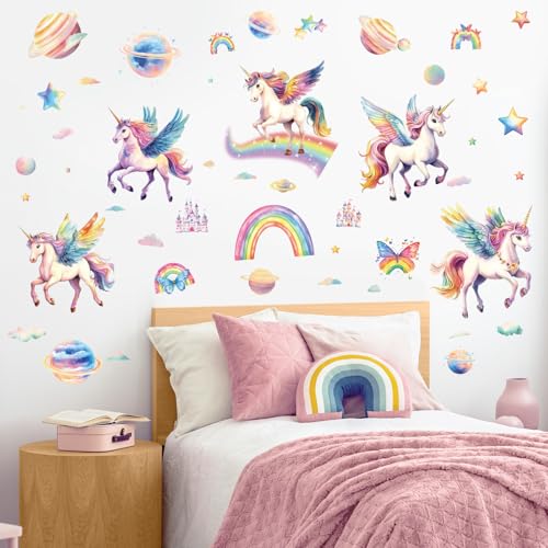 Vinilo Decorativo unicornio SHUCHING DIY 9 piezas miniatura 3
