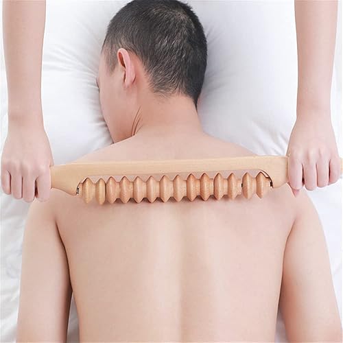 Miniatura 6 de Herramientas de masaje de terapia de madera, bastones de masaje manual Gua Sha, masajeador de drenaje linfático para maderoterapia, relaja los