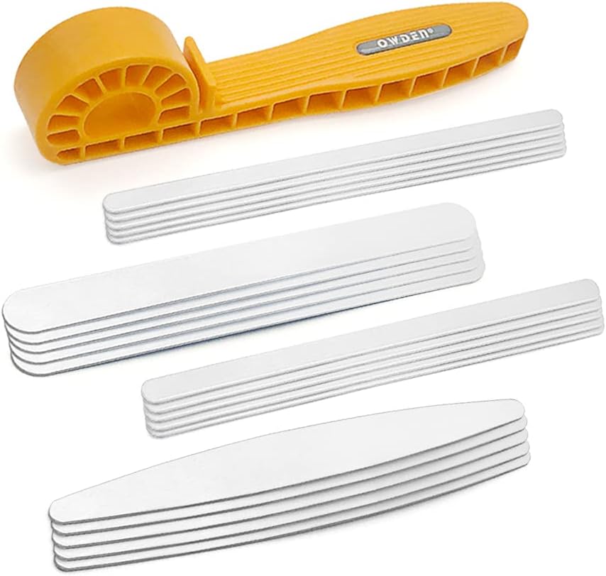 21Pieces Metal Stamping Tool,20Pcs. Aluminum Bracelet blanks (4 Sizes) with a nice Bracelet Bending Bar,Metal Stamps Tool Set For Jewelry Stamping Working.