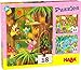 HABA 305197 - Puzzles Glitzerndes Feenland, 3 Puzzles mit 12, 15 und 18 Teilen, Feenmotive mit Glitzer; Puzzle ab 3 Jahren