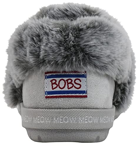 Skechers Skechers Women's Bobs Too Cozy Meow Pajamas Sneaker, Grey, 11 M US