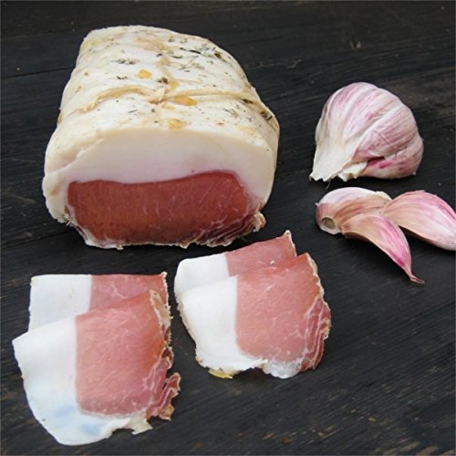 Mangalitza | Rückenlachs mit Knoblauch 80g Cover