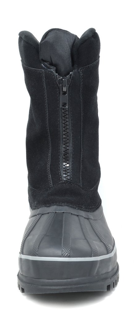Dream Pairs Viking-1 Snow Boots Men 9 Black Thinsulate Waterproof Winter Boots Dream Pair VIKING-1 Mens Black Pull On Zip Mid Calf Winter  main image 4