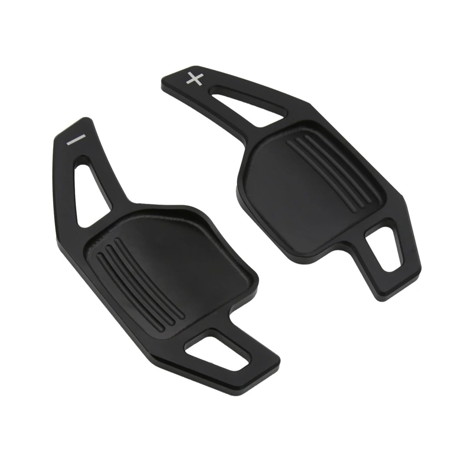 Xxiucj Black Car Paddle Shifter Extensions For A4 For B8 For A3 For 8P For S3 For A5 For A6 For S6 For C6 For Q5 For A8 For R8 For Tt For Tts For Mk2 Car Steering Wheel Paddles(Black)