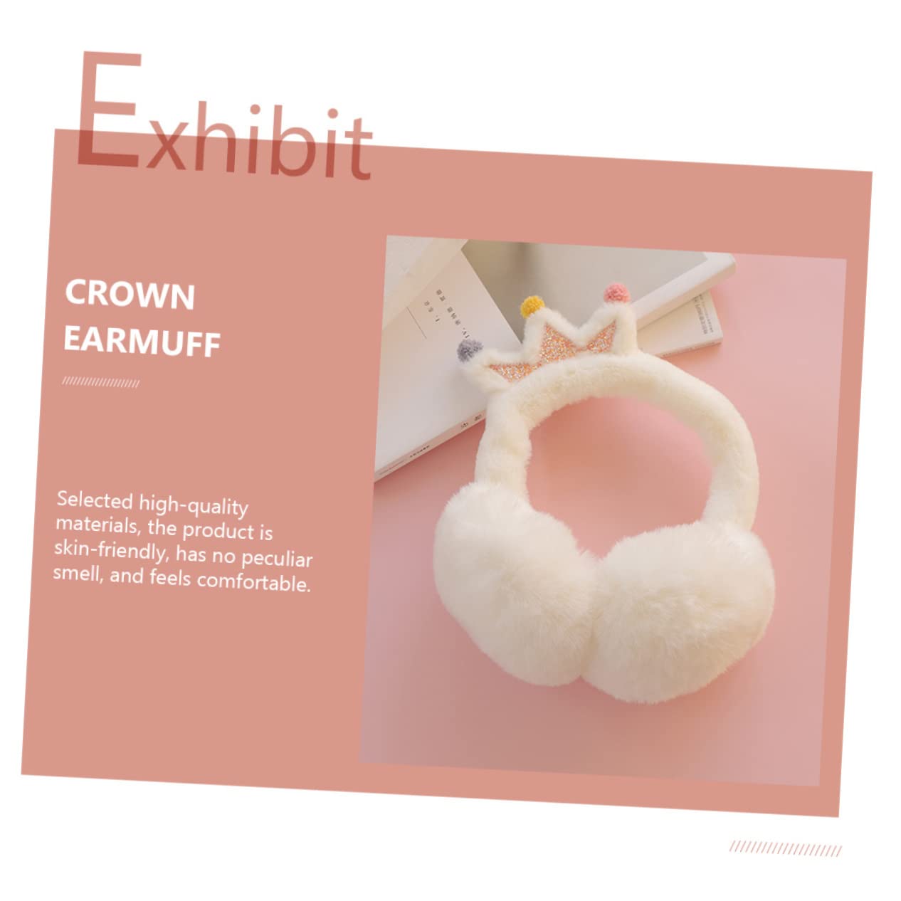 Veemoon 1pc Boys and Girls Cartoon Earmuff Winter Ear Muffs for Boys/girls Outdoor Use Random