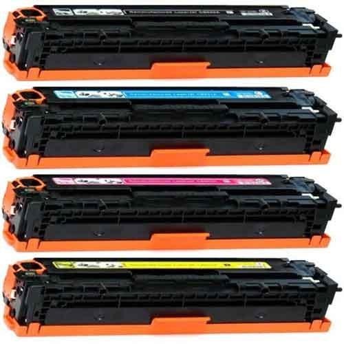 CE320A (2.000 Pagine)/CE321A/CE322A/CE323A (1.400 Pagine) Kit 4 Toner Compatibili per HP LaserJet PRO CM1415FN CM1415FNW CP1525 CP1525N CP1525NW CM1415 CM1415FN CM1415FNW