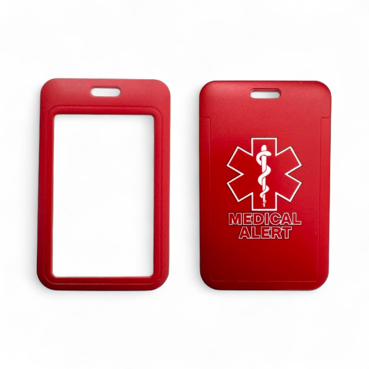 Medical Alert Card Holder for Use with Existing Lanyards (5)