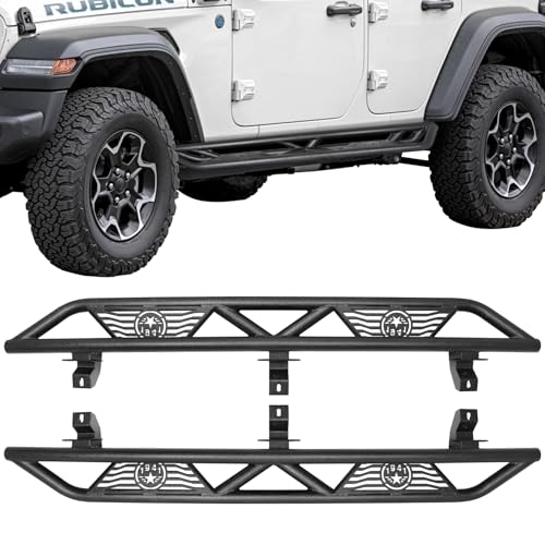 Estribos laterales de acero para Jeep Wrangler JL