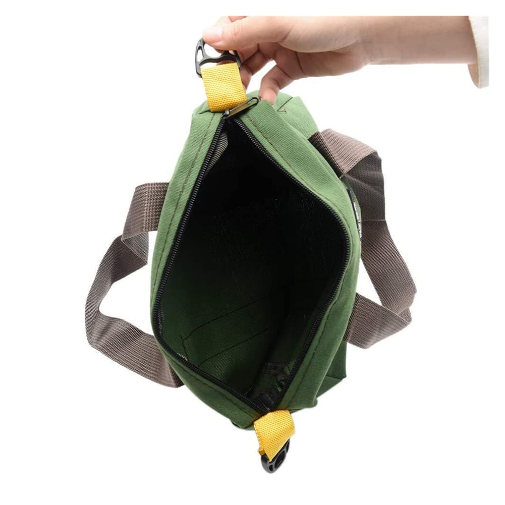 FLAA 3pcs 20.5"Bolsa De Herramientas De Boca Ancha Oxford Bolsa De Almacenamiento De Servicio Pesado con Correa De Hombro Piezas Grandes Capacidad Multi Función Zipper Bolsa