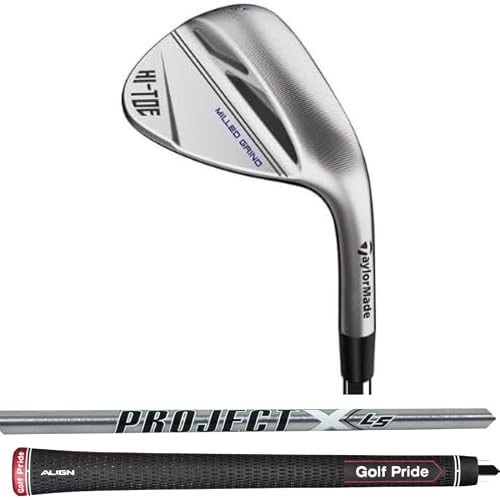 TaylorMade Hi Toe 3 Chrome 54* & 58* Standard Wedge Set, Project X LS 6.0 120g Shaft
