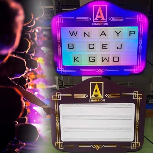 VIP Bottle Service Sign with LED Lights, Customizable Acrylic Letter Plaque, Handheld Bottle Presenter for Clubs, Bars, and Parties - Perfect for Elevating Nightlife Experiences!