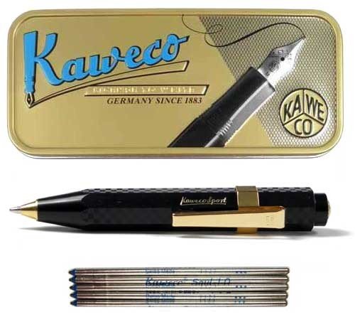 Kaweco Sport Chess Set Stylo Bille noir + 5 recharges