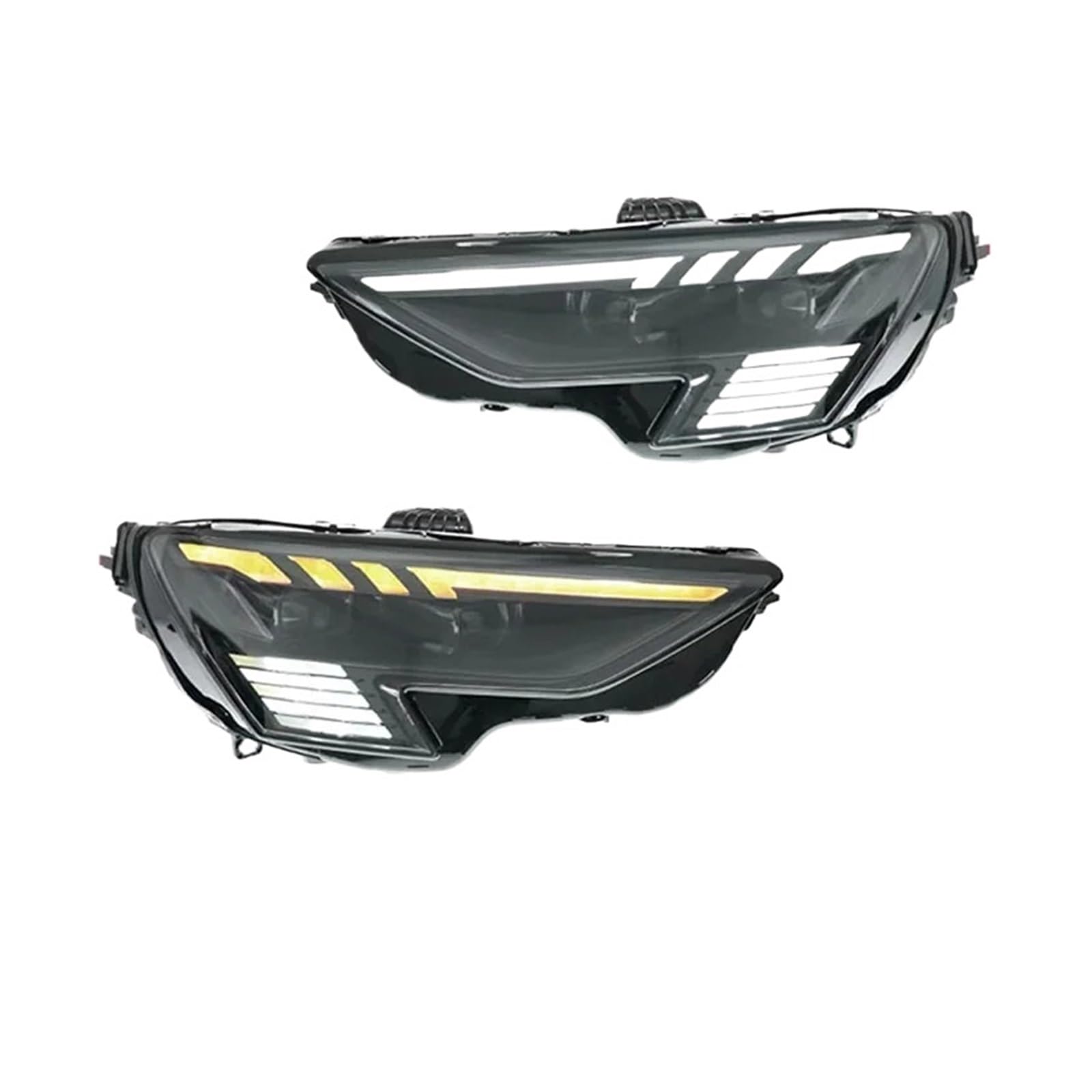 2 Pezzi di luci per Auto per fari Audi A3 2021-2024 RS3 Upgrade Matrix Accessori per Gruppo Ottico Anteriore