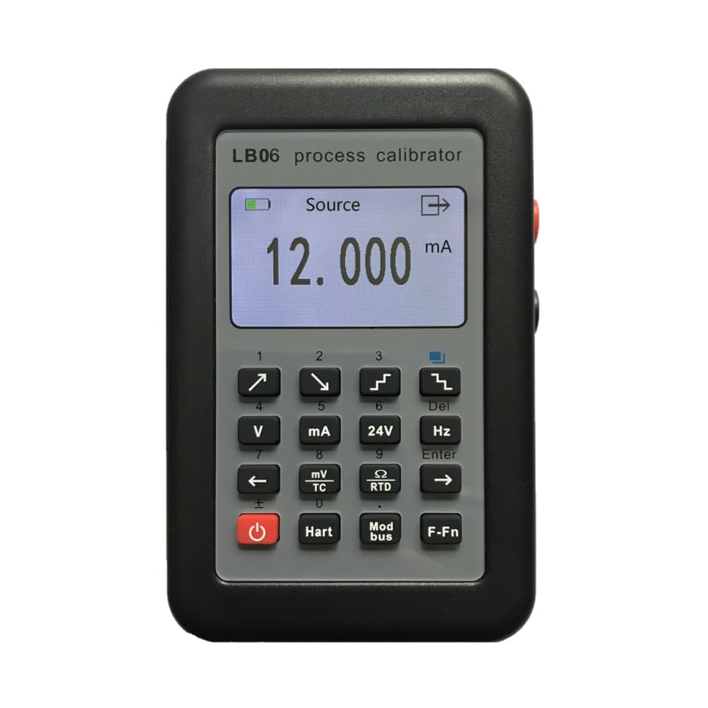 Tuesoa New LB06 Hart Modbus 4-20mA/0-10V Process Calibrator Current Signal Generator Source