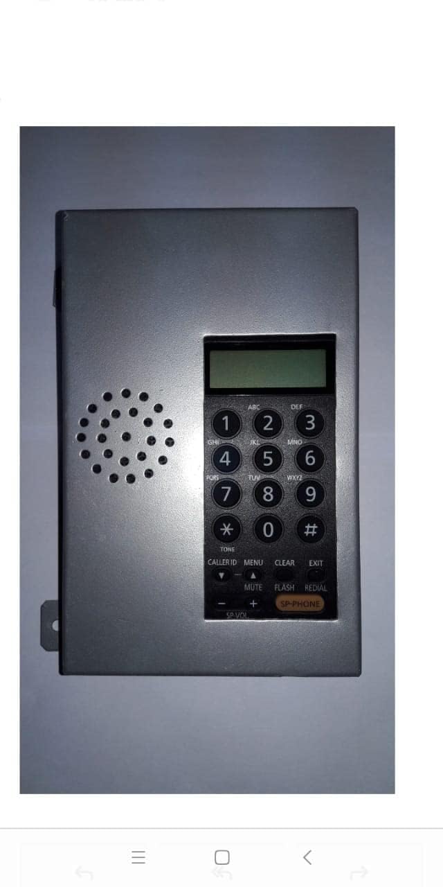 Dee Vee Lift Phone Silver Black with Enhance Sound Quality and Wall mountable-image-39