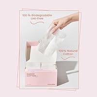 Vista 15 de Almohadillas de algodón White Rabbit de alta calidad (tipo normal, 200 unidades) auténtico algodón 100% orgánico, no blanqueado, sin tratar