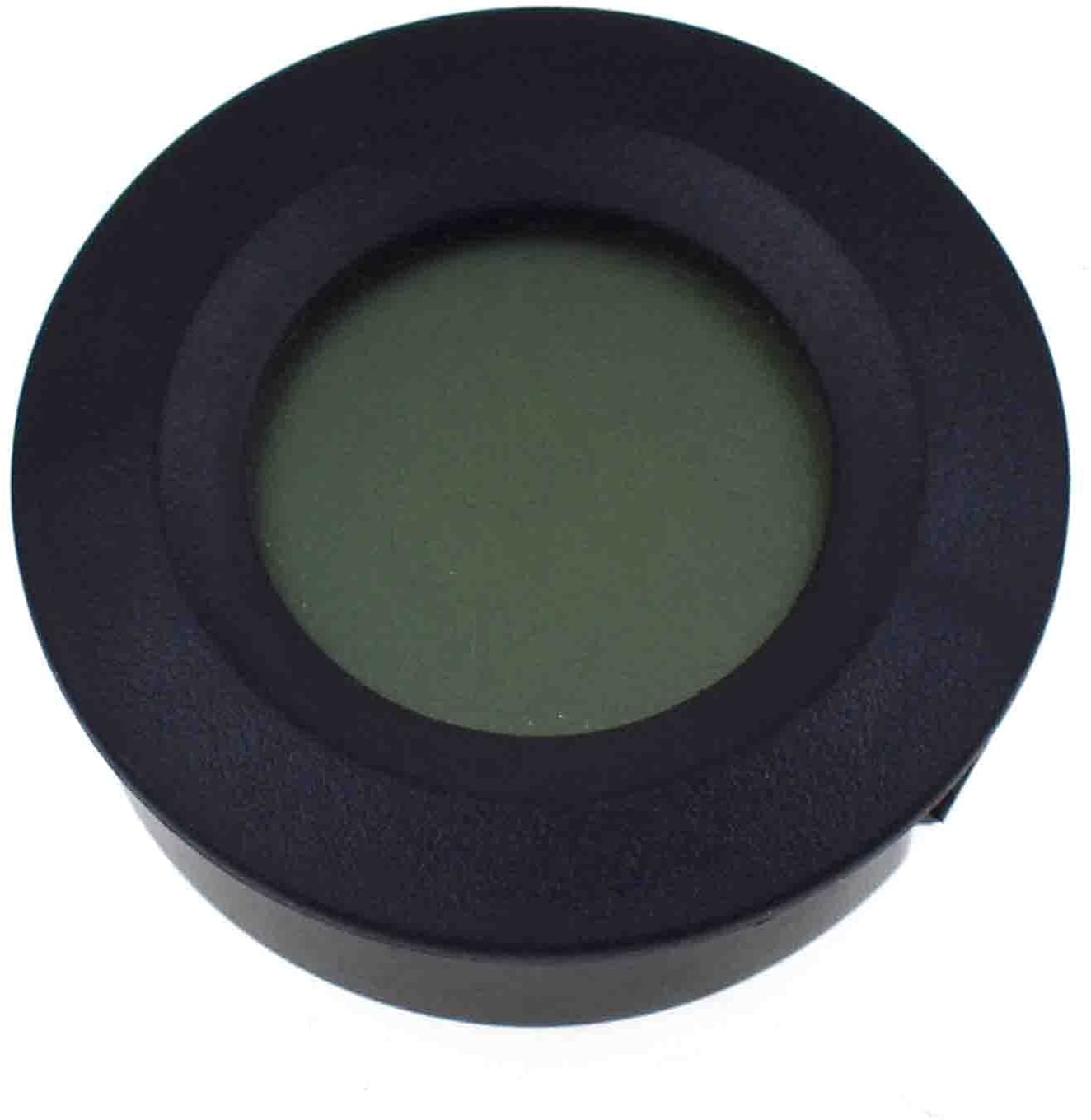 1pc Mini Hygrometer Thermometer Digital Gauge Indoor, LCD Monitor Temperature Outdoor Humidity Meter for Greenhouse (Black)