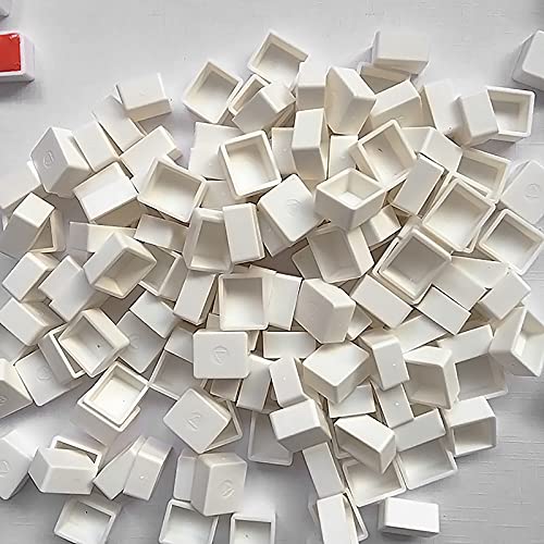 Plastica Acquerello Tavolozza,100pcs Pentole per