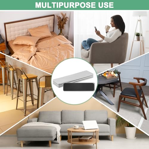 Image of M METERXITY 4-Pack Furniture Sliders, 2.5x9 EVA Foam Pad Reusable Furniture Sliders for Carpet /Chair /Tables, Furniture Square Pads Floor Protectors [Beige]