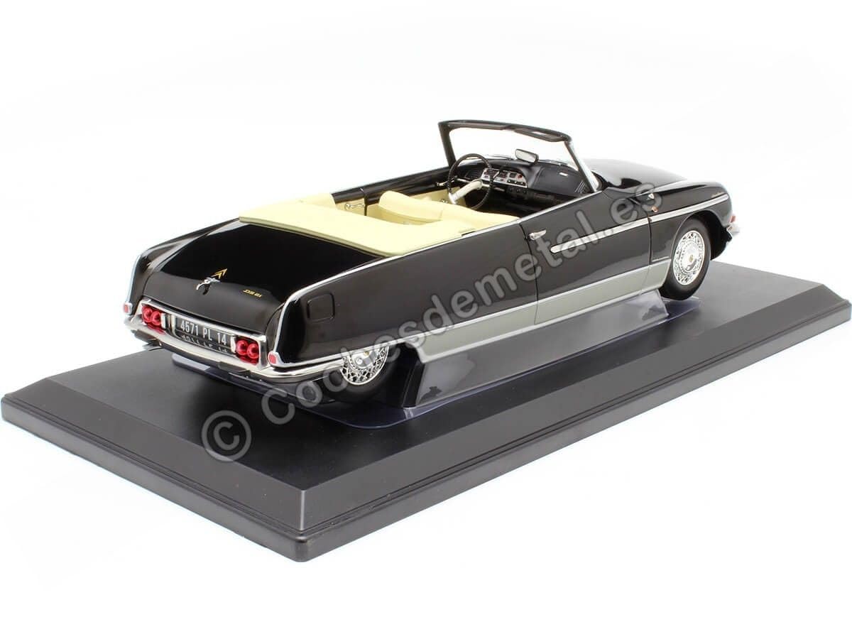 Norev NV181746 1:18 Citroen DS 21 Palm Beach 1968-Black Collectable Model, Multi, Multicolor, 10 cm x 4 cm x 4 cm - Image 2