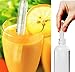 Ozera 4 Pack Ice Cube Trays, Narrow Water Bottle Ice Cube Tray Stick, Silicone Ice Trays for Freezer with Easy Push and Pop Out Material, Ideal for Sports and Water Bottles