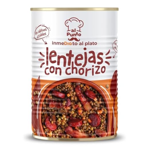 DIA AL PUNTO lentejas con chorizo lata 430 gr