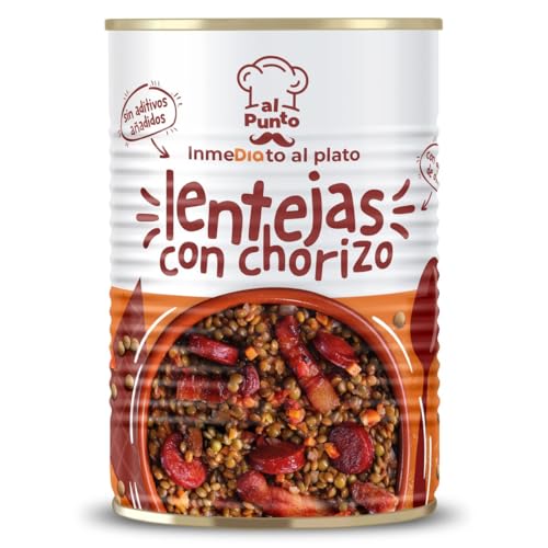 DIA AL PUNTO lentejas con chorizo lata 430 gr