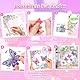 Diamond Painting Kinder: Geschenke für Mädchen 7 8 9 10 11 Jahre, Basteln Mädchen 6-12 Jahre Diamant Schmetterlings mit Holzrahmen Kreative Spielzeug ab 5 Jahre Kindergeburtstag Zimmerdekoration