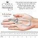 Camila Solingen CS13 Large Heavy Duty Toe Nail Clipper for Thick Toenails, Manicure & Pedicure, Double Barrel Spring. Super Sharp Trimmer Curved Stainless Steel 20mm Blade Made in Solingen, Germany