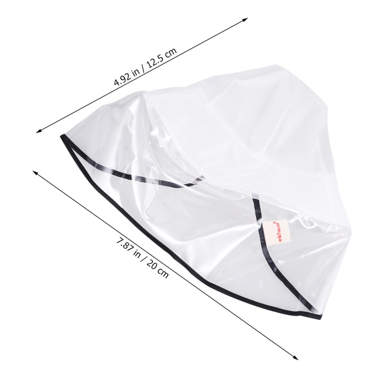 KALLORY Transparent Face Cover for Outdoor Activities and Sun Protection