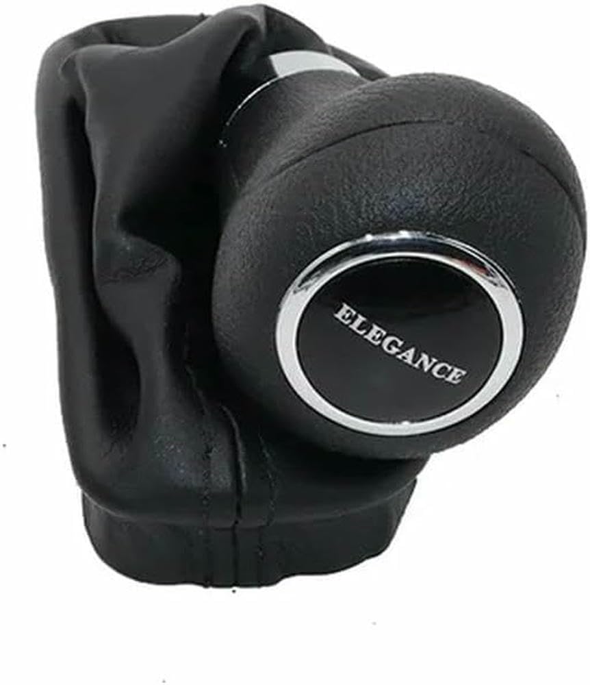 Gznbb Elegance Set Car Manual Gear Shift Knob Boot Cover Gaiter Lever Shifter Handle Stick, For Mercedes Benz C Class W203 W209